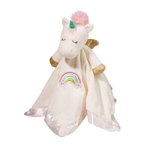 New w/Tag Douglas Baby Lil Snuggler White Unicorn Security Blanket Lovey